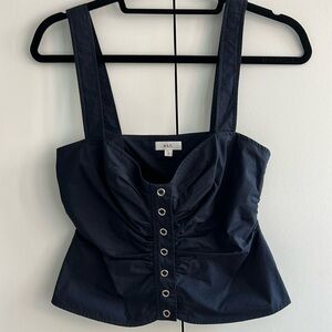 ALC Button Down Cotton Tank Top